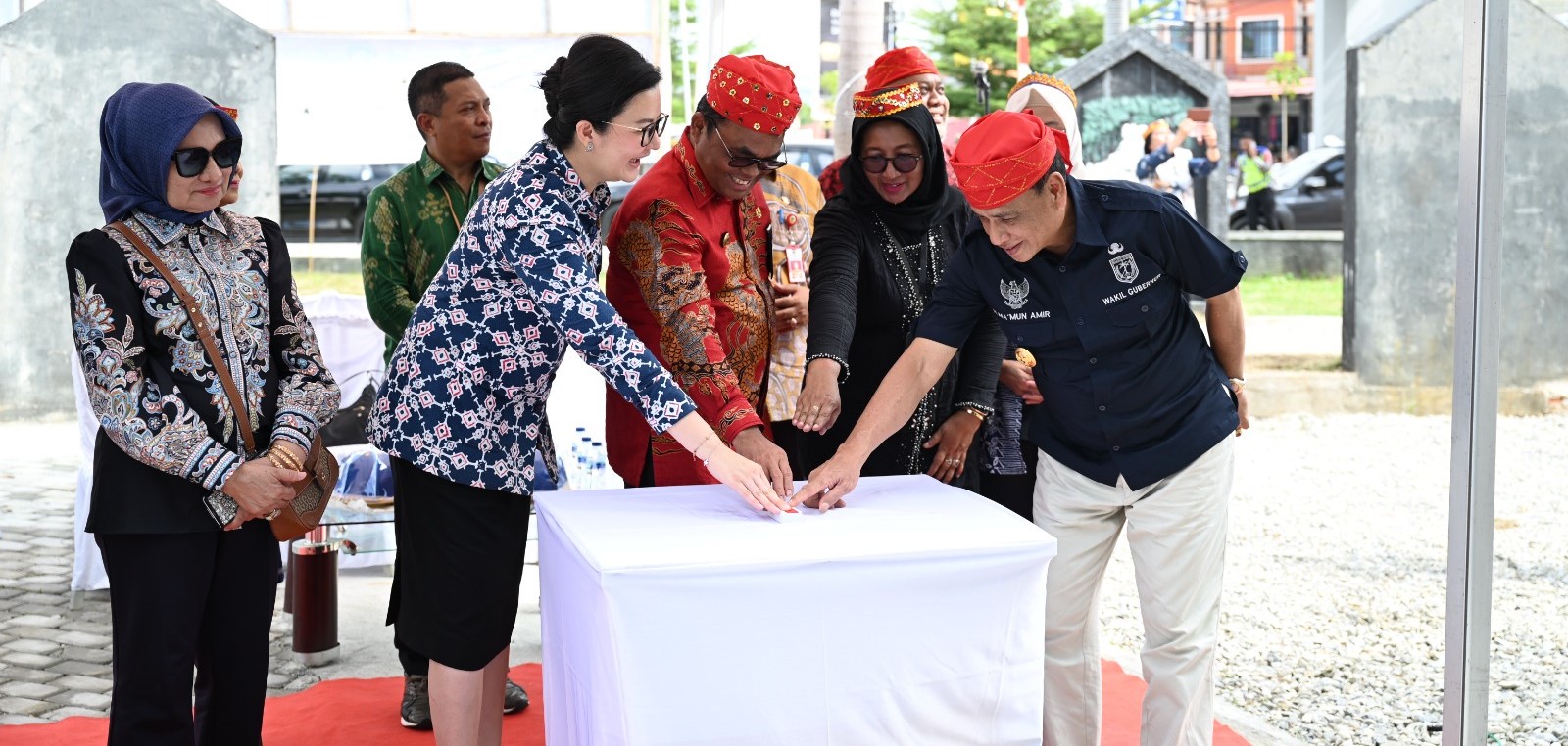 Peresmian Gedung Layanan Perpustakaan Poso 